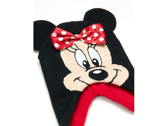 Disney 3-Piece Minnie Hat and Mitten Set