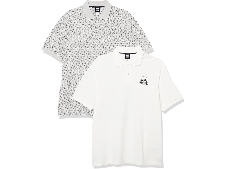 Amazon Essentials Disney Marvel Star Wars Mens Regular Fit Cotton Pique Polo Shirt