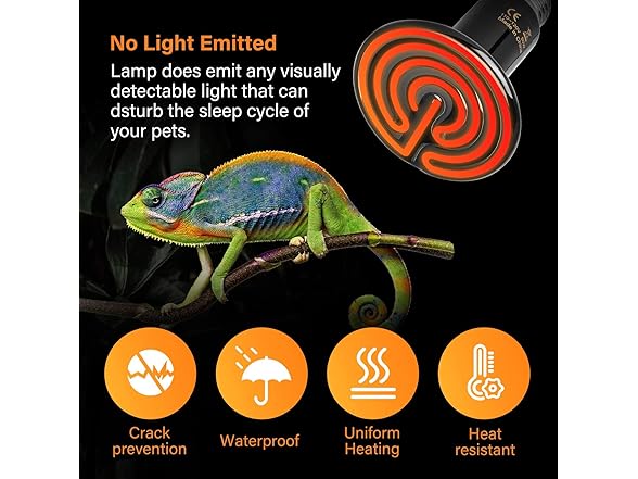 Simple Deluxe 50W Ceramic Heat Emitter