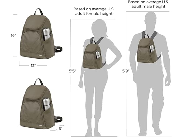 Travelon Anti-Theft Classic Backpack