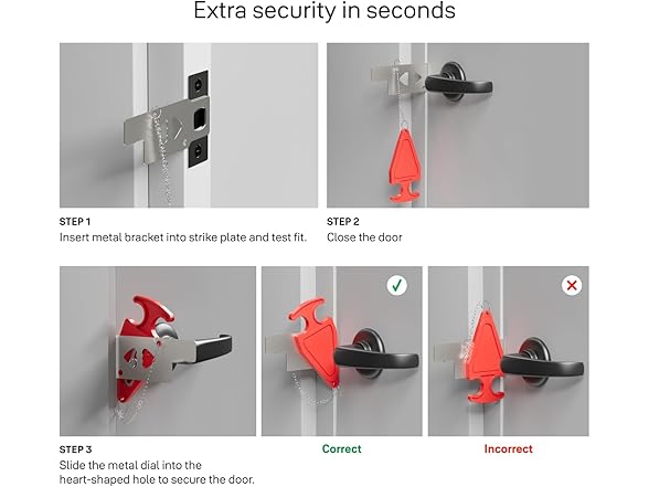 Master Lock Portable Door Lock