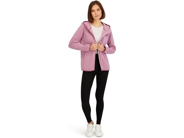 Reebok Women Zip-Up Honeycomb Fleece Jkt