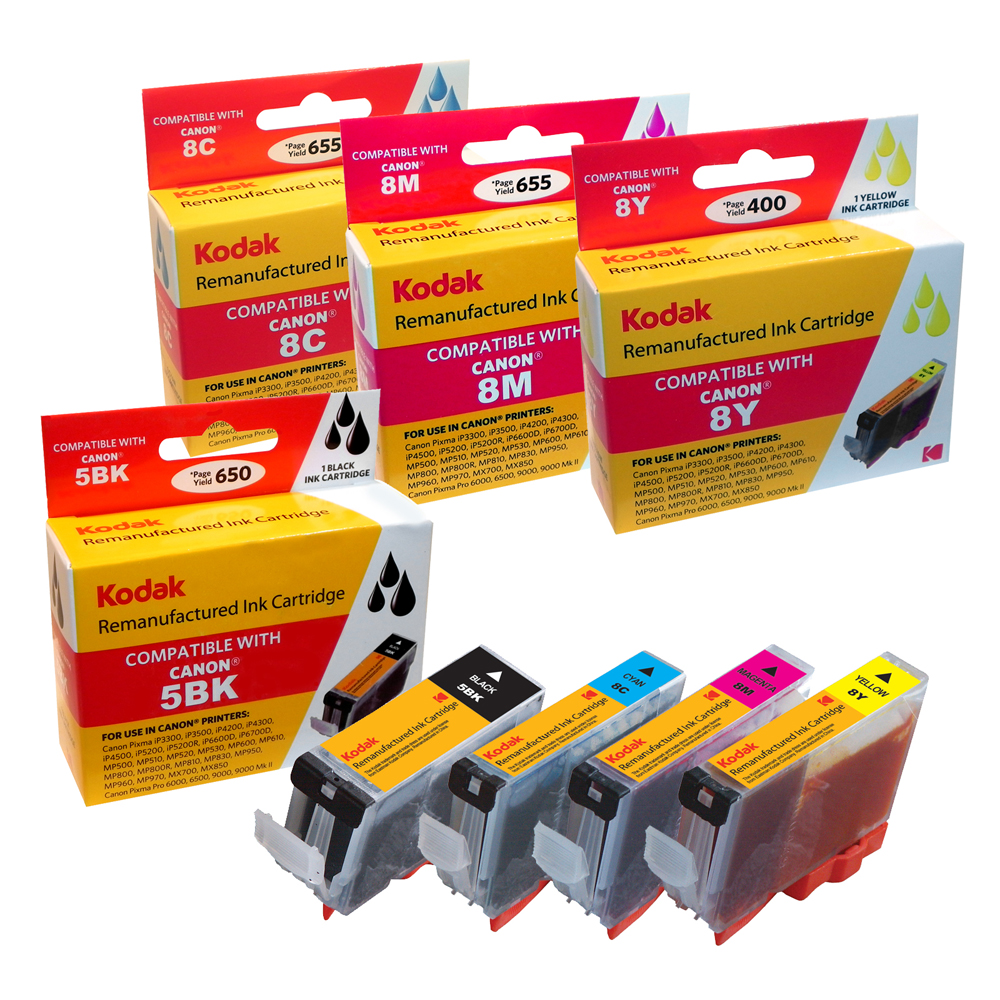 Compatible Canon 0628B027 Ink Combo Pack - Gallery 9