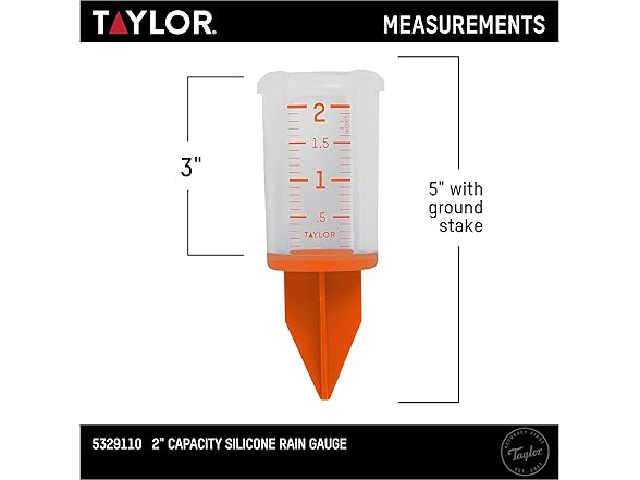 Sprinkler Gauge Orange