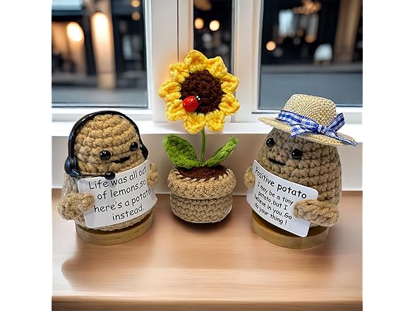 SILEAGEO Mini Funny Positive Potato