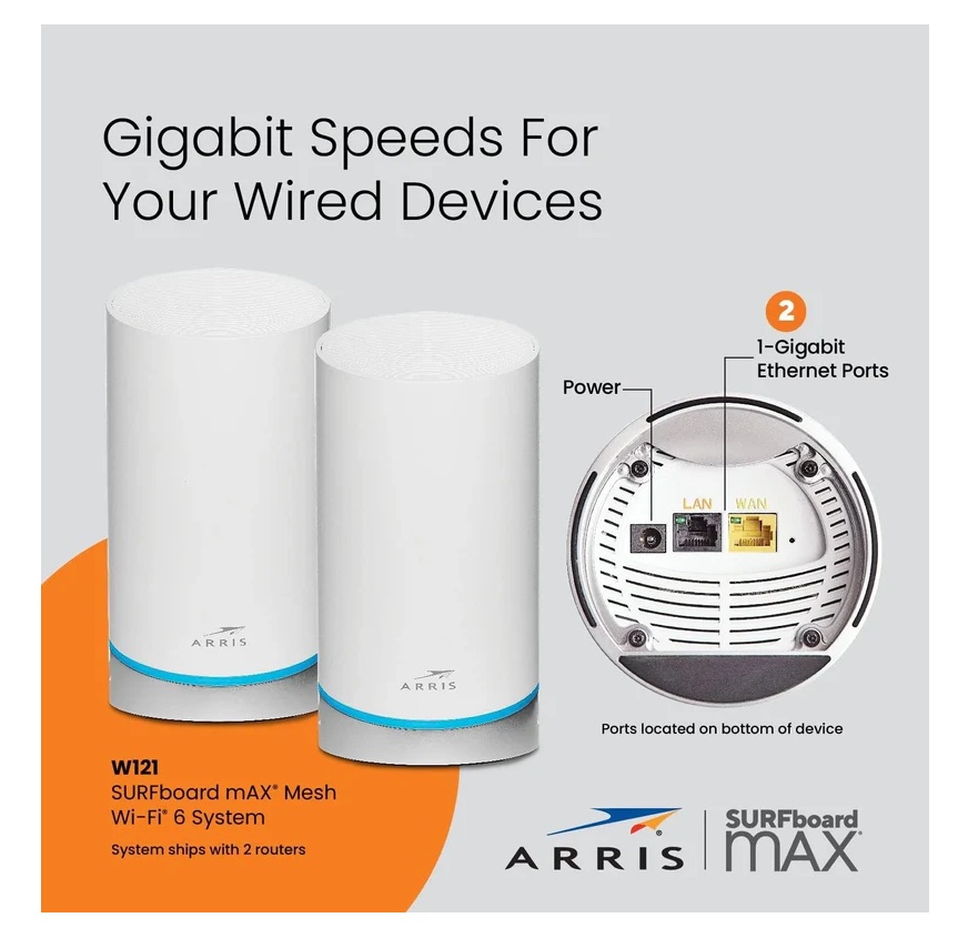 Arris Mesh Wi-Fi Network Bundle (Open Box) - Gallery 14