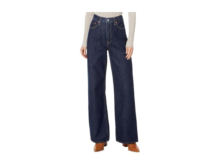 Levi's Womens Ribcage Wide Leg Jeans
