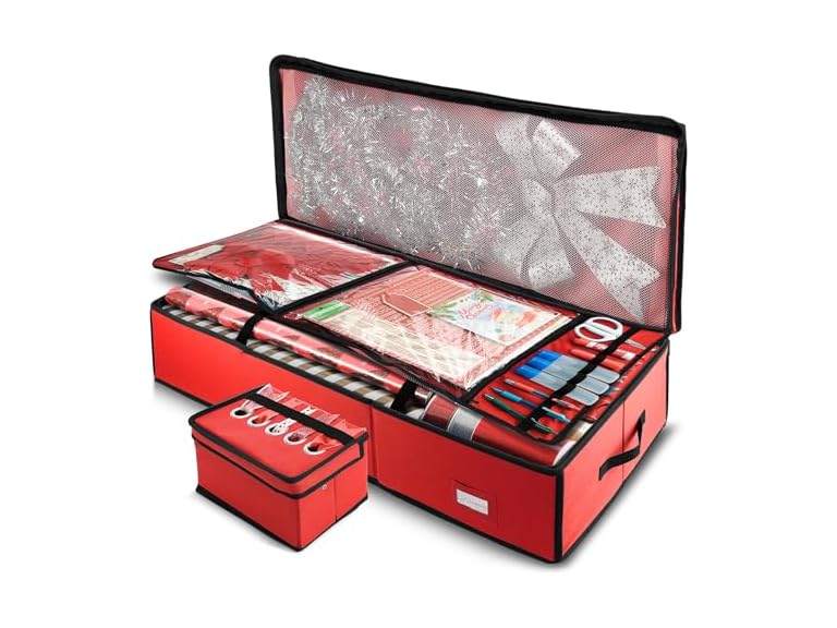 Hearth & Harbor Wrapping Paper Storage Container