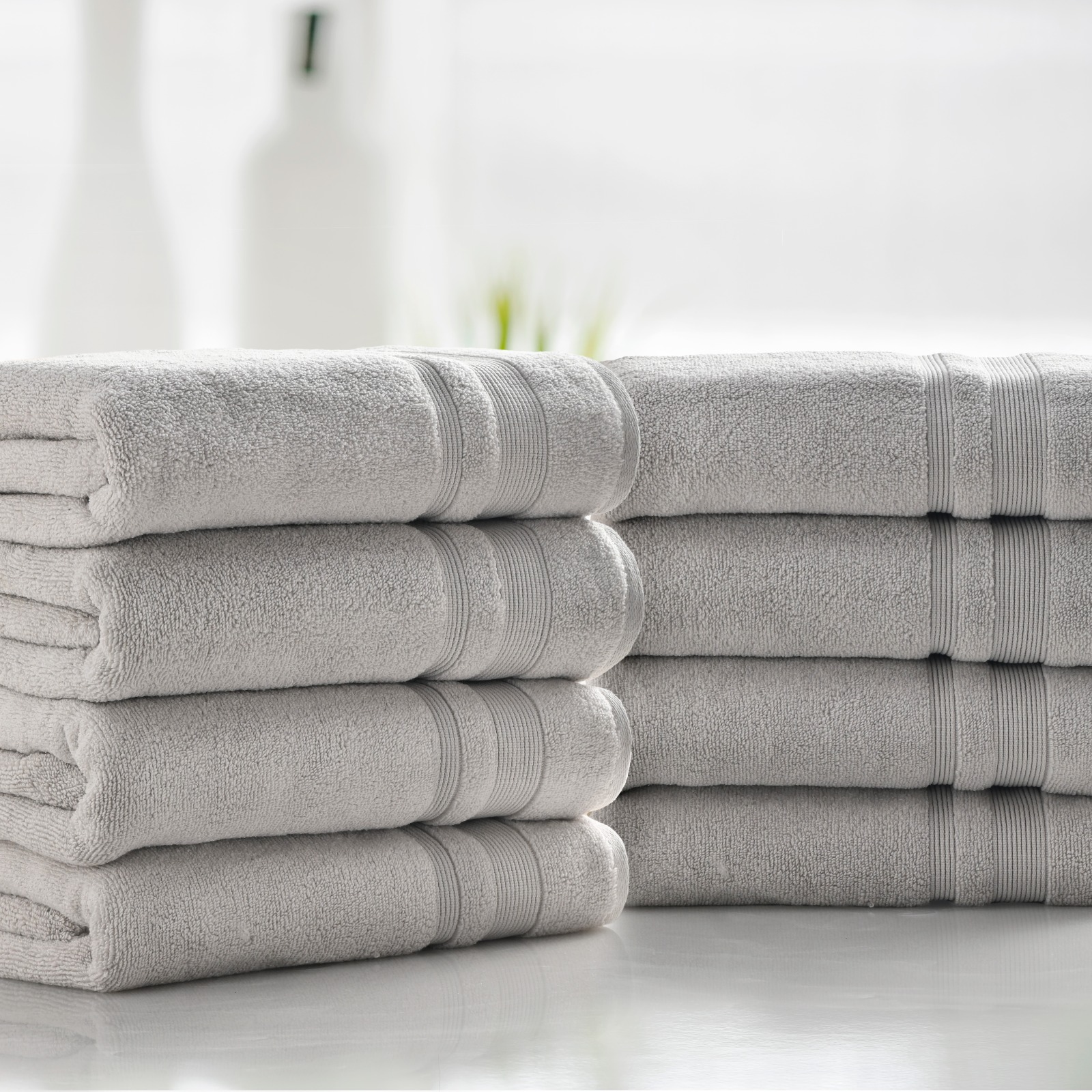 Kathy Ireland 8 Pc Plush Bath Towels - Gallery 10