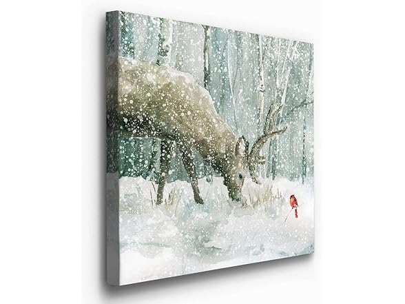 Renditions Gallery Renditions Gallery Reindeer and Cardinal