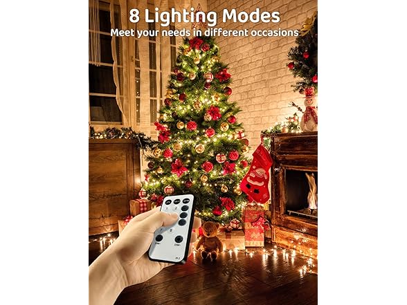 300 LED Christmas Lights Outdoor | 115ft