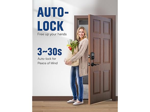 ELAMOR M19 ORB Keyless Lever Door Lock Oil Rub Bronze