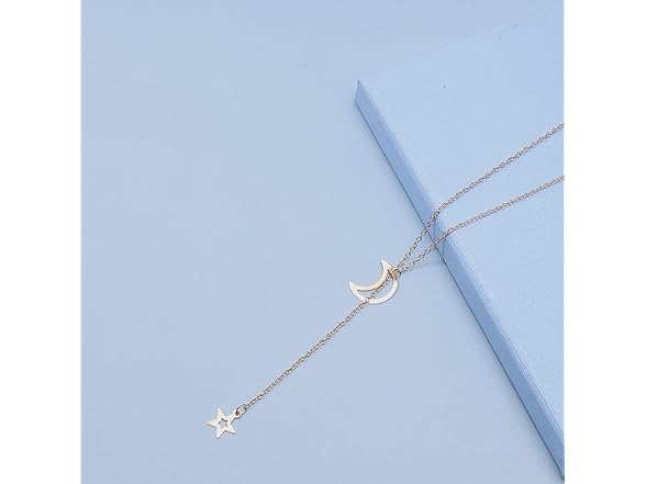 Yheakne Boho Star Lariat Necklace Choker