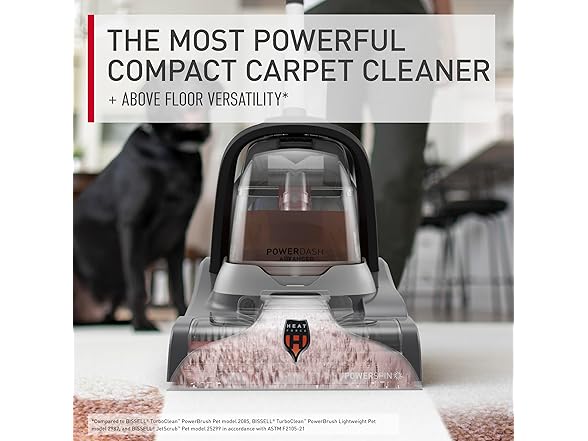 Hoover PowerDash Pet Advanced Compact Carpet Cleaner Machine (Open Box)