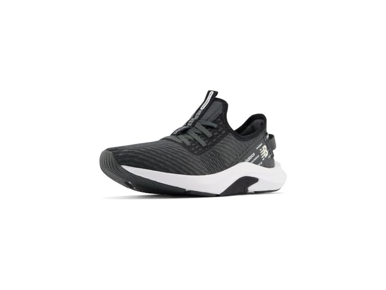 New Balance Women's Dynasoft Nergize Sport V2 Sneaker, Black/White/Team Cream, 6.5