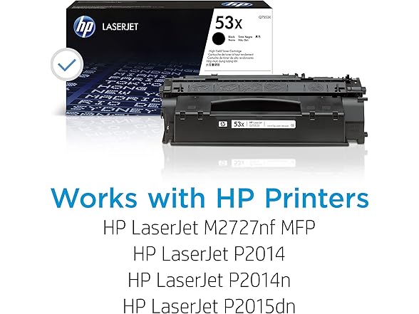 HP Q7553X Toner Cartridge Black