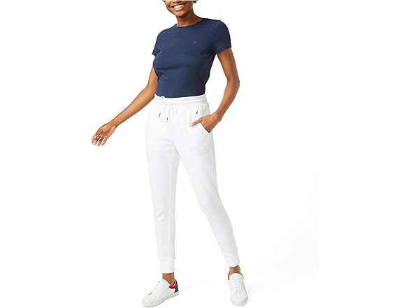 Nautica Women's Pant White (XXL)