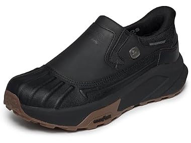 $39.99, Was $128, 68% Off! Skechers Men's John Deere Gore Waterproof Boot dealfomo