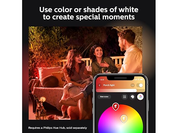 Philips Hue Lily Outdoor Smart LED Spotlight