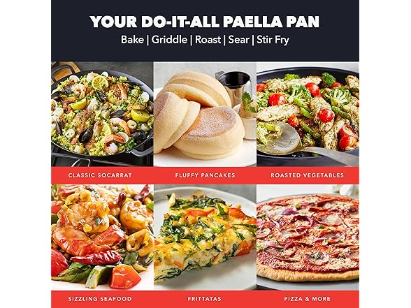 GreenPan GreenPan x Bobby Flay 15” Carbon Steel Paella P