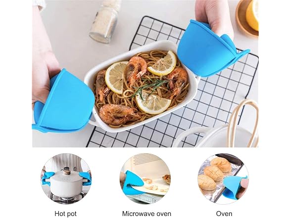 Silicone Oven Mitts for Instant Pot
