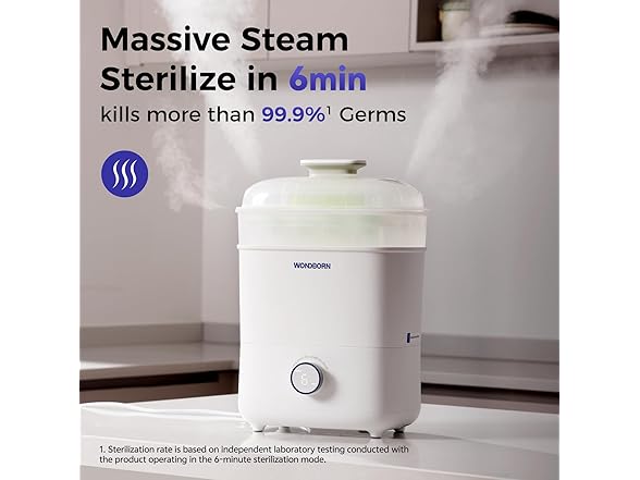 WONDBORN Bottle Sterilizer and Dryer