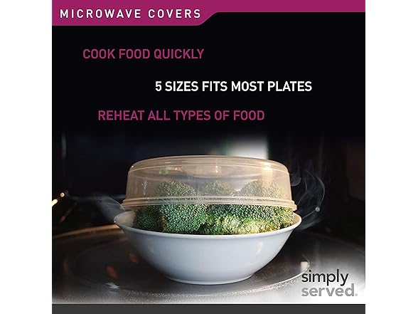 Simply Served Steam Vents, 5pk