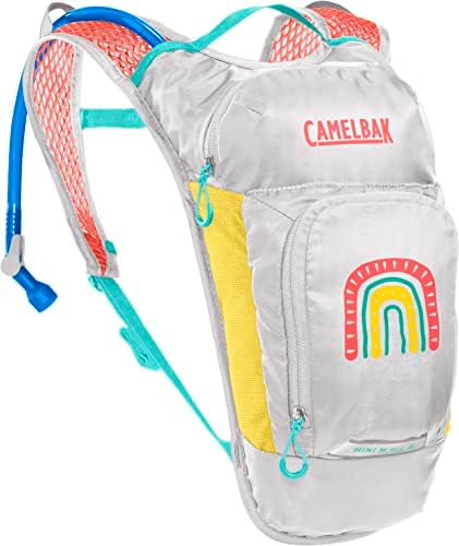 Camelbak M.U.L.E. Kids Hydration Unisex Backpack Grey/Rainbow 50 oz