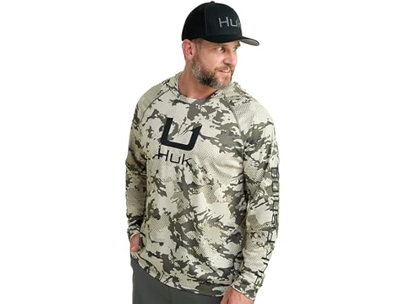 HUK Men's KC Scott Pursuit Hoodie