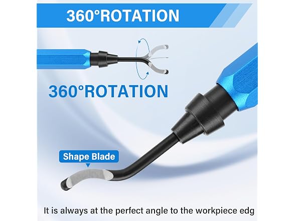 qianying CON-120 Deburring Tool Set, 15 Blades