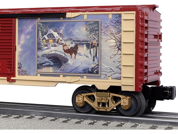 Lionel Disney Mickey & Minnie Evening Sleigh Ride Christmas Boxcar