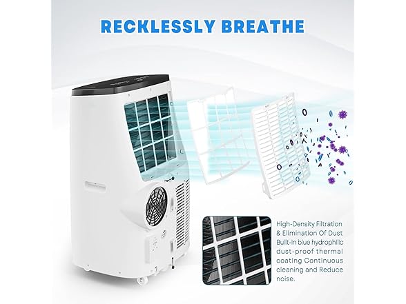 dainslef 14000 BTU Portable Air Conditioner 3-in-1