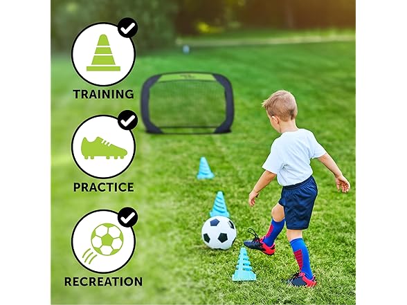 Sport Soccer Goal Net Set Set of Two 4'