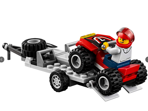 LEGO City ATV Race Team Building Kit