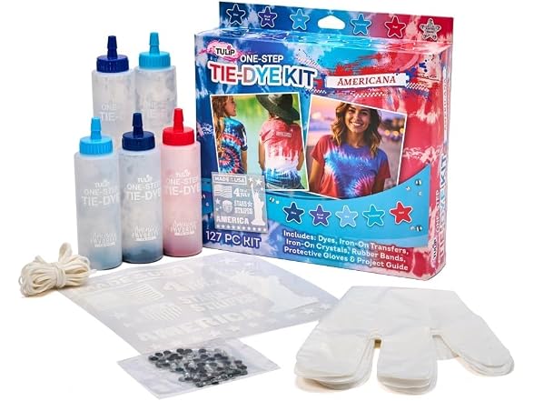Tulip One-Step Tie-Dye Kit Americana