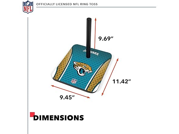 JACKSONVILLE JAGUARS Quoits Ring Toss Set