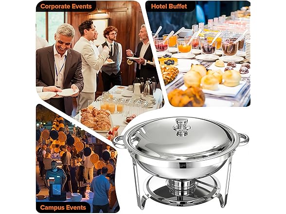 Chezerra Chafing Dishes for Buffet