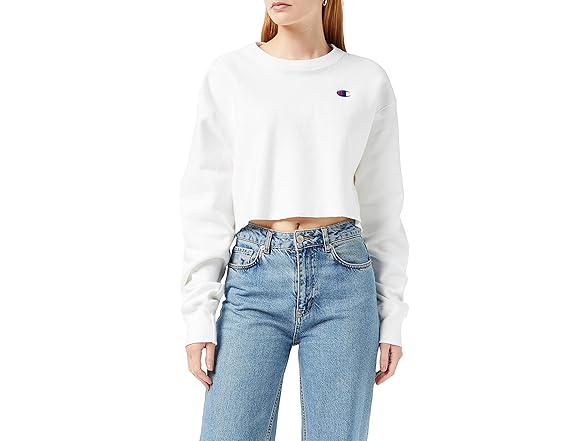 Champion Wmns Sweatshirt White (L)
