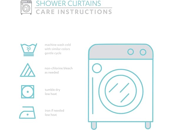 Lush Decor Clara Shower Curtain-Fabric Colorful Boho