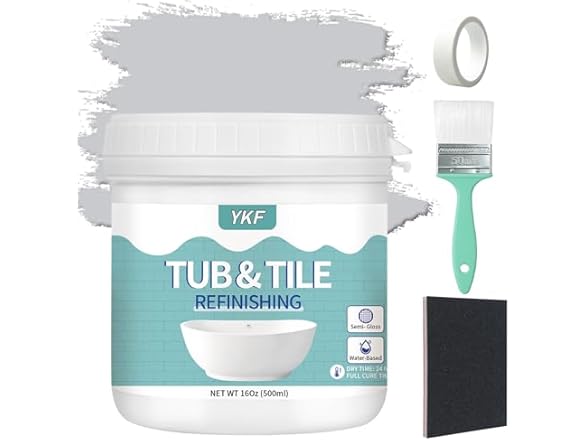 YKF Tub and Tile Refinishing Kit