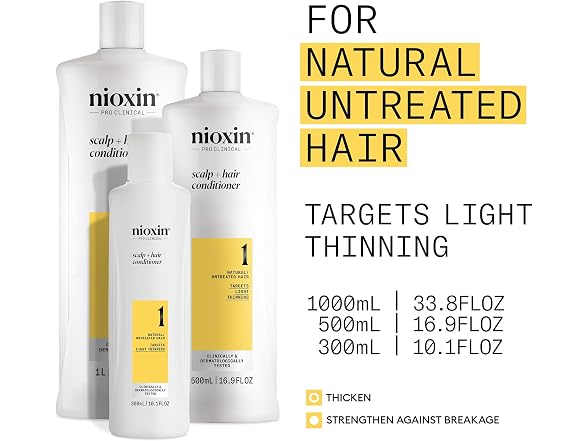 Nioxin System 1 Scalp + Hair Thickening Cond