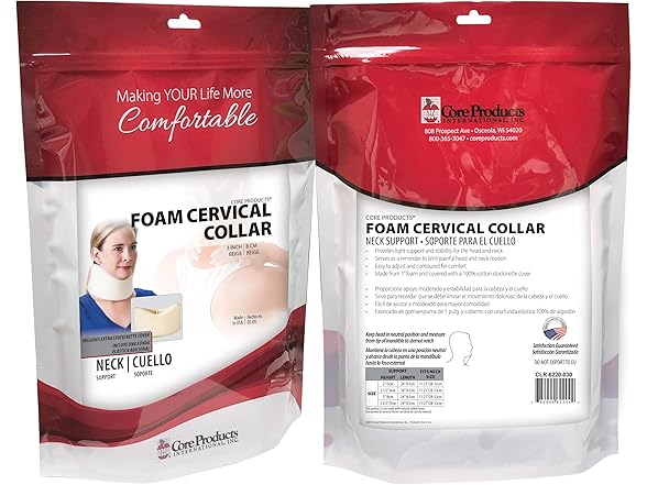 Core Products Foam Cervical Collar Neck