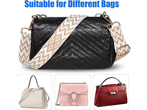 Hzfnon Hobo Crossbody Purse Strap Wide