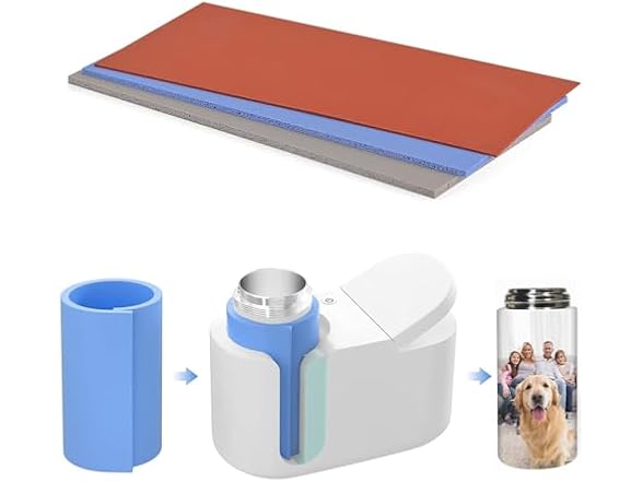 Sublimation Tumbler Wrap , Compatible with