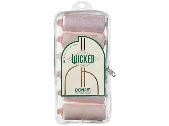 Wicked Glinda 6PK Satin Rollers