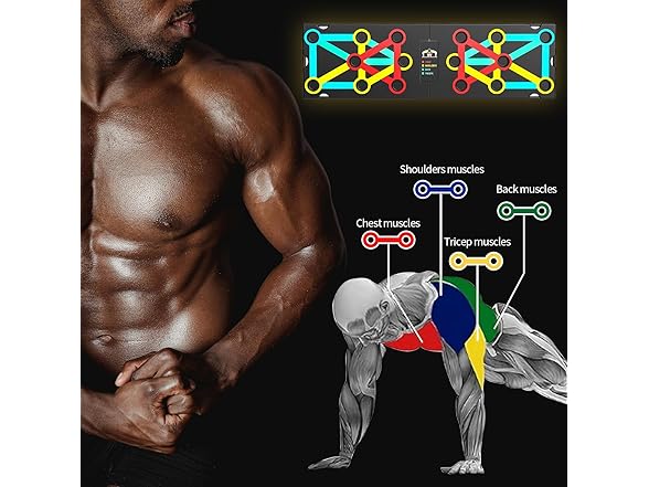 Push Up Board Exercise & Fitness