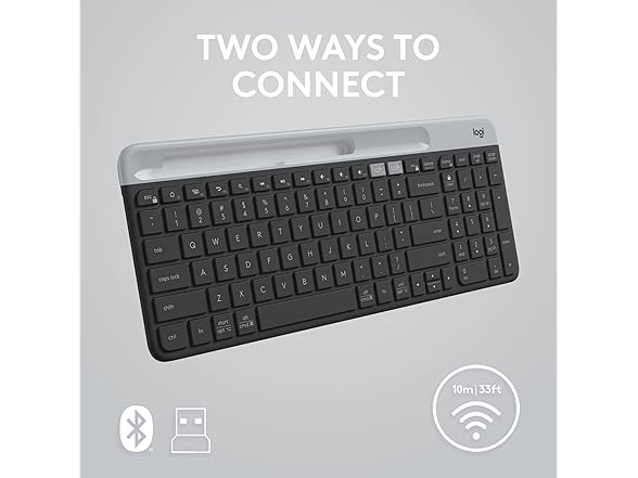 Logitech K585 Multi-Device Slim Wireless Keyboard