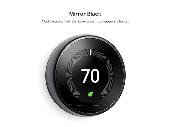 Google T3018US Smart & Programmable Thermostat for Ho