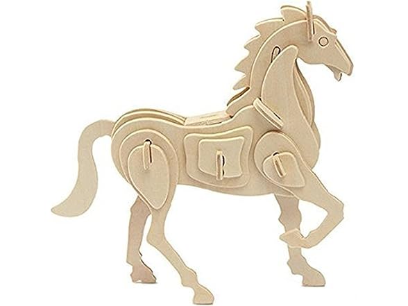 3D DIY Horse Construction Model Assemble
