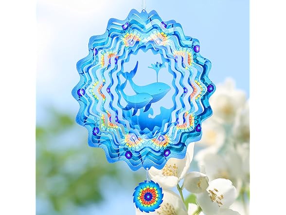 INCROYDAY Whale Wind Spinners